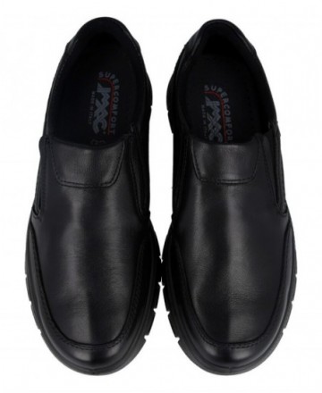 Mocasines negros estilo casual Imac 202039