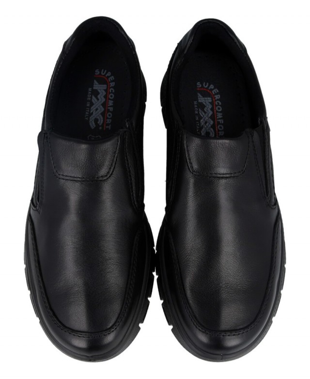 Mocasines negros estilo casual Imac 202039