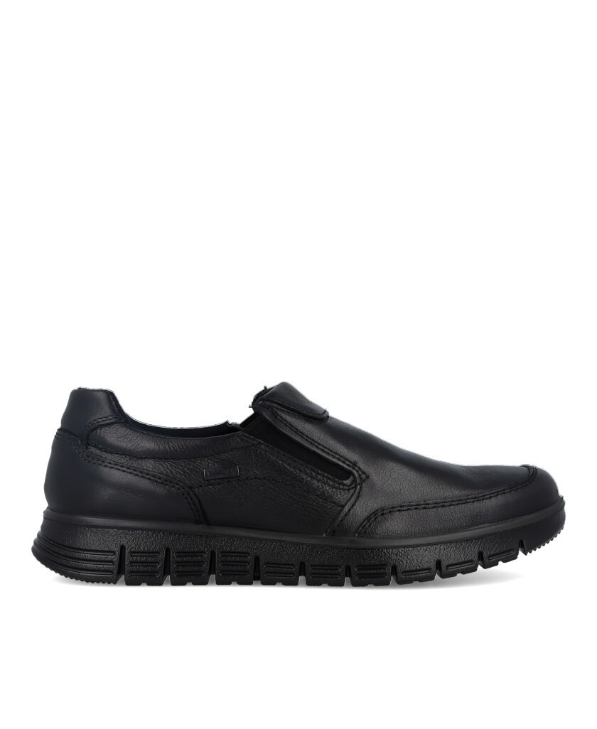 Mocasines negros estilo casual Imac 202039