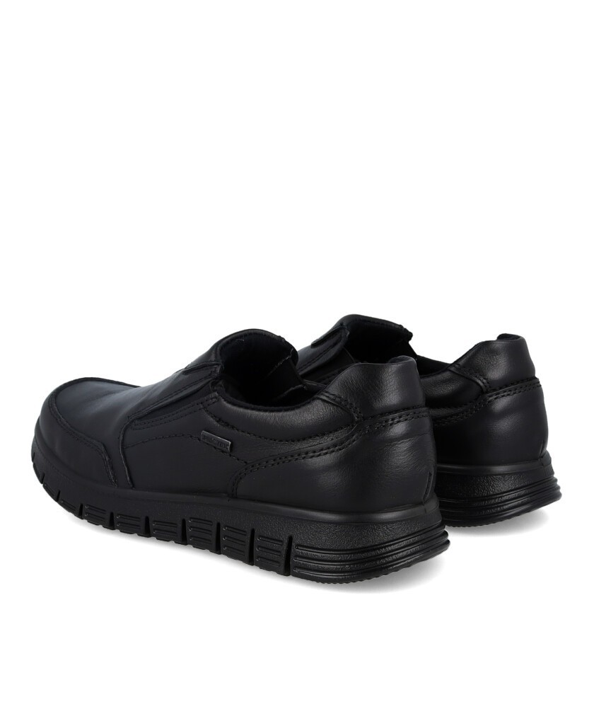 Mocasines negros estilo casual Imac 202039