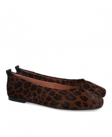Catchalot Eastland 2238-C113A Animal Print Ballet Flats