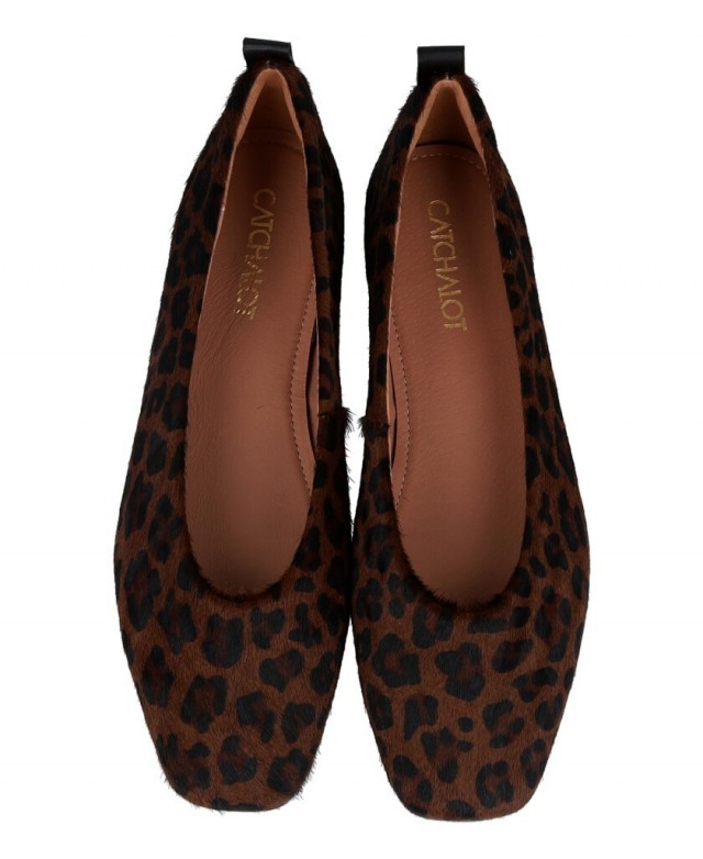 Catchalot Eastland 2238-C113A Animal Print Ballet Flats