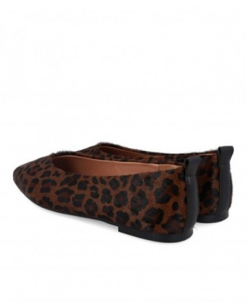 Catchalot Eastland 2238-C113A Animal Print Ballet Flats