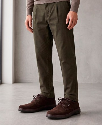 Imac 201449 Brown Split-Leather Shoes