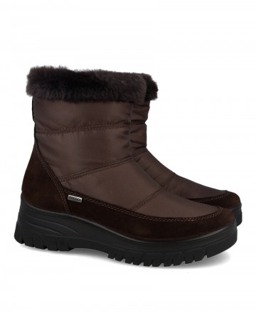 Botines de mujer con pelo Imac 206309