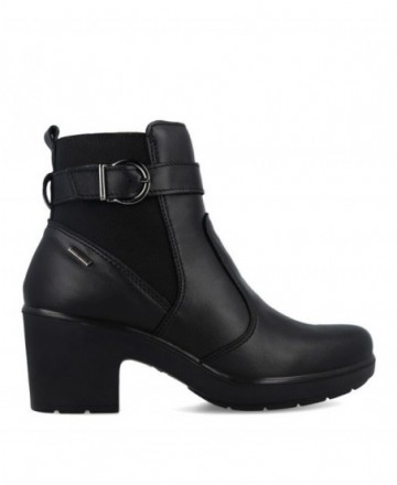 Imac 206808 Elastic-Top Heeled Ankle Boots