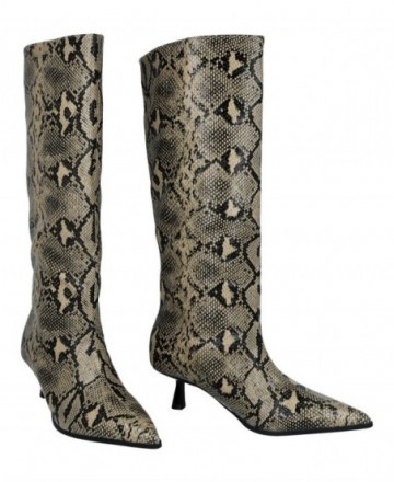 Botas altas animal print Gioseppo 80131-P