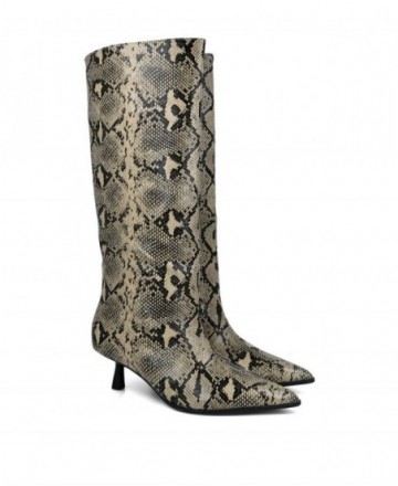 Gioseppo 80131-P Animal Print Knee-High Boots