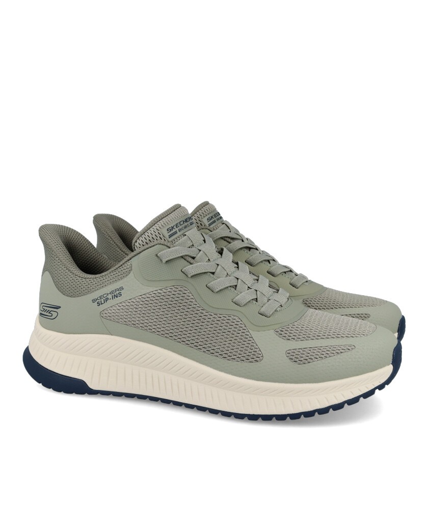 Skechers Bobs Squad 4 Green Sneakers