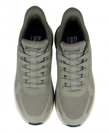 Skechers Bobs Squad 4 Green Sneakers