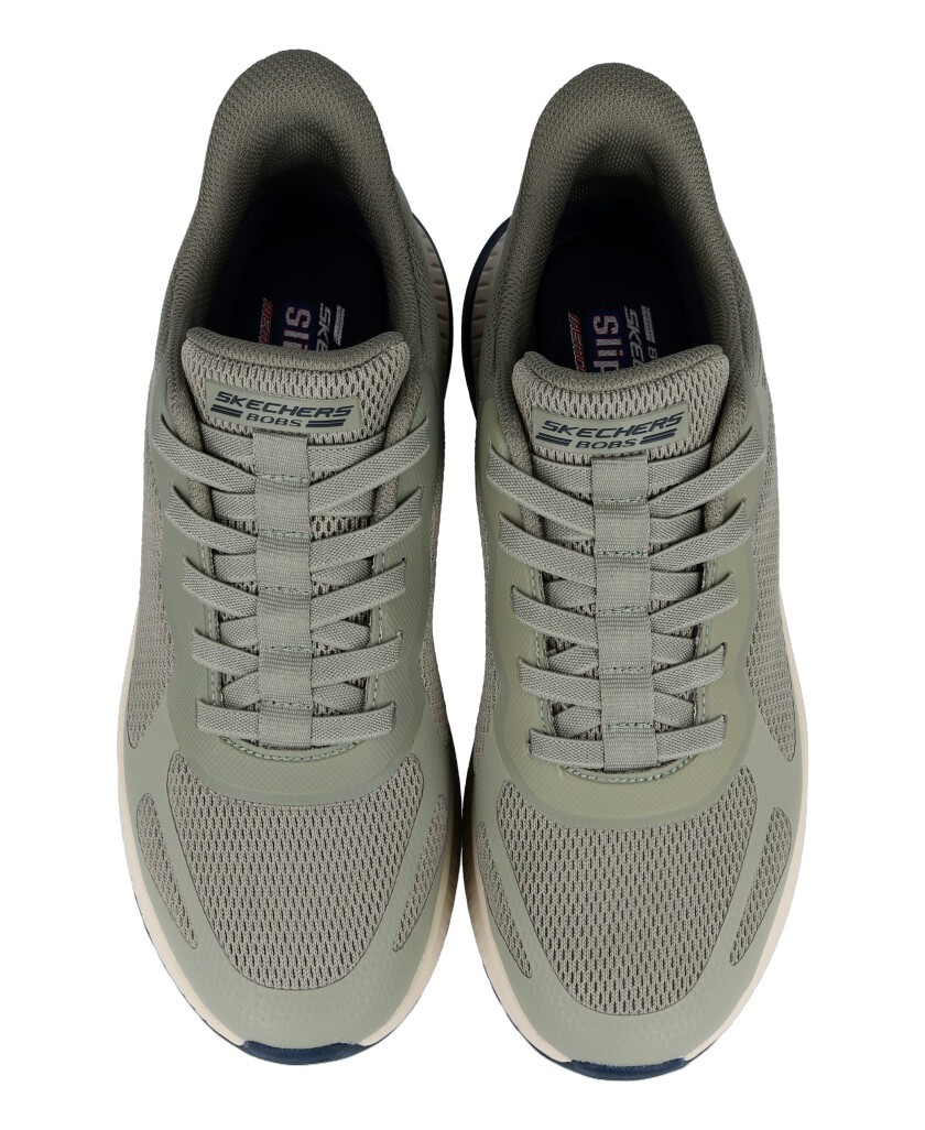 Skechers Bobs Squad 4 Green Sneakers