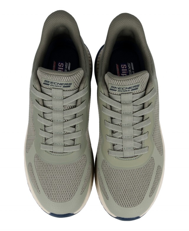 Skechers Bobs Squad 4 Green Sneakers