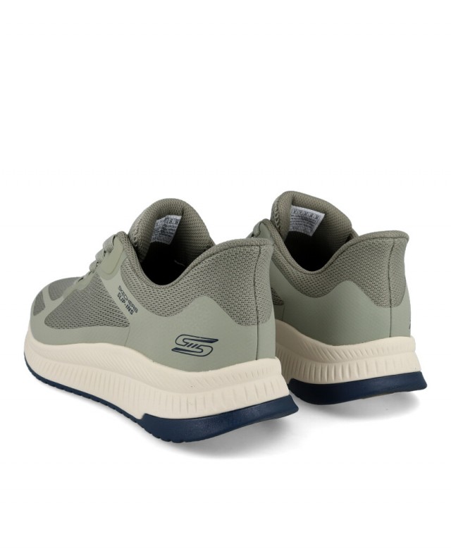 Skechers Bobs Squad 4 Green Sneakers