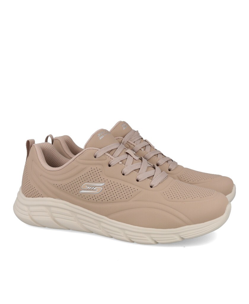 Deportivas beige Skechers Bobs B Flex 117715