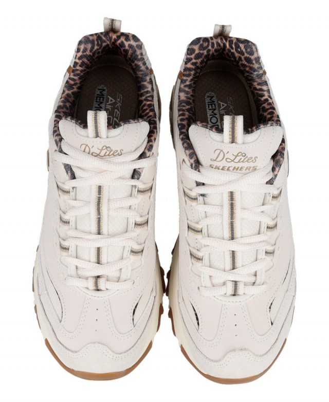 Zapatillas animal print Skechers D'Lites 150877