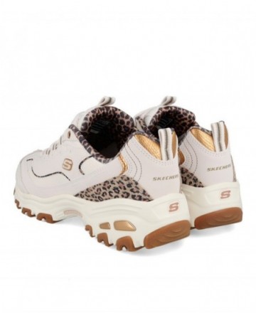 Skechers D'Lites animal print trainers 150877