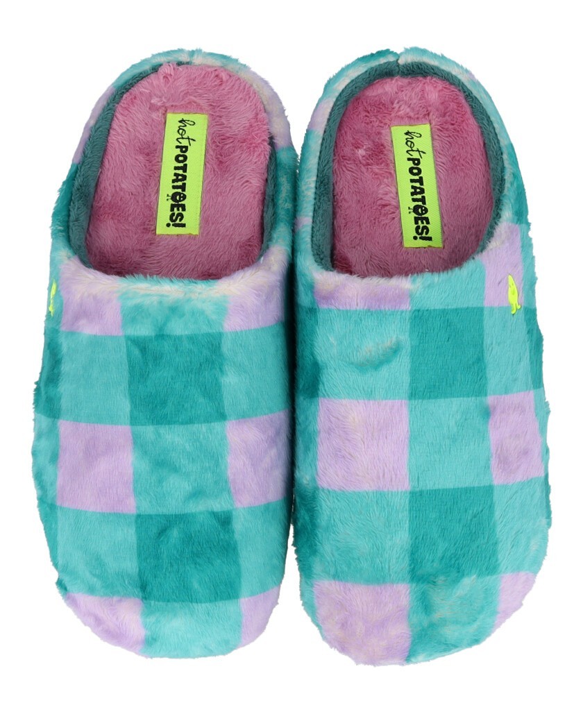 Hot Potatoes 80938 checked trainers