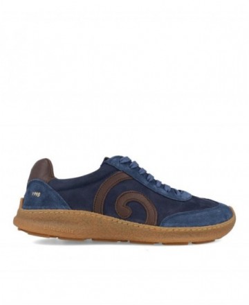 Zapatilla de hombre en azul El Naturista Oroel 5435
