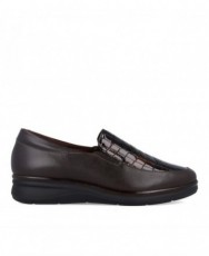 Mocasines de piel para mujer Pitillos 11503