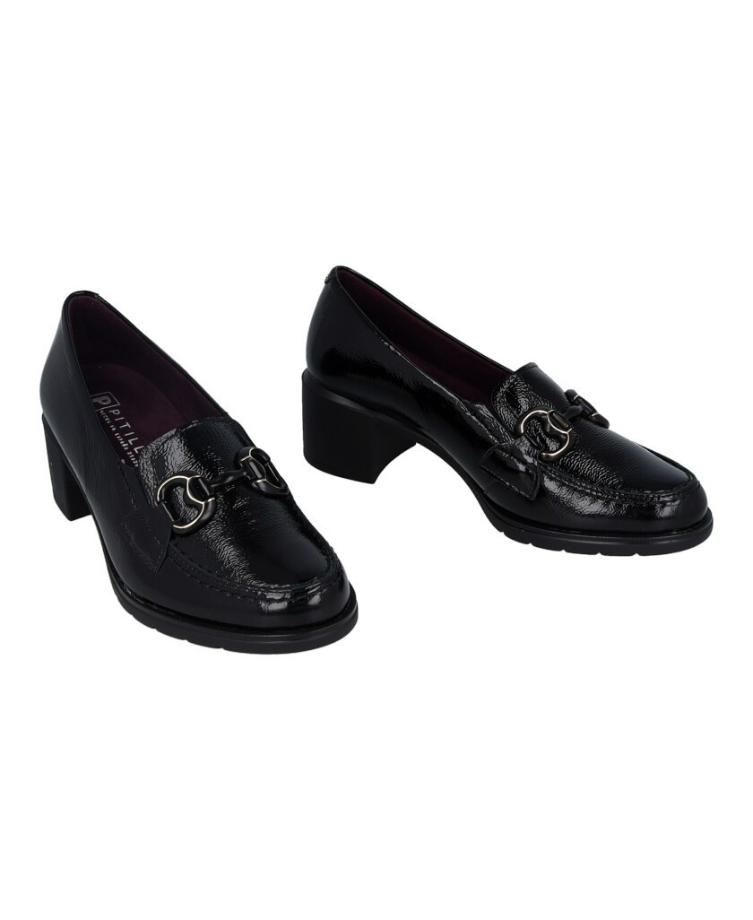 Zapatos de tacón con eslabón Pitillos 11621