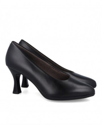 Zapatos negros de tacón Pitillos 30537