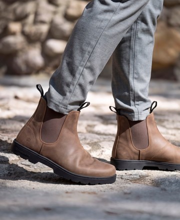 Botines de piel barefoot El Naturista Nomada 5262