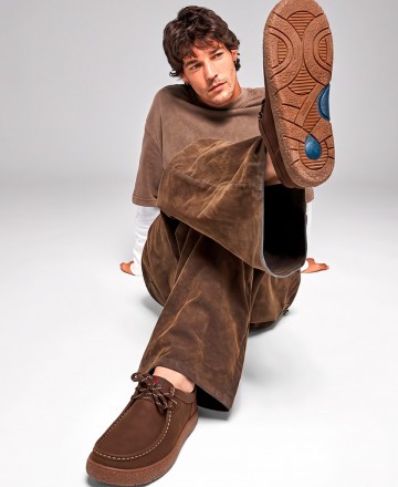 Wallabee Barefoot in Brown Callaghan 67951