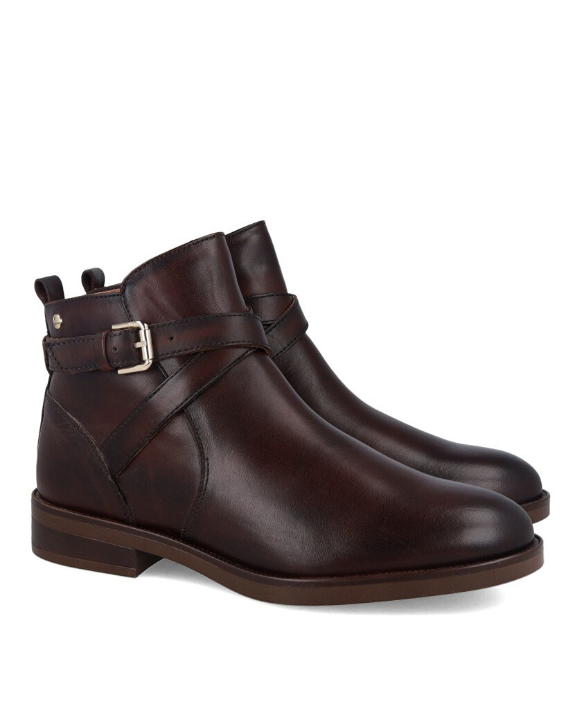 Pikolinos Puertollano W3C-8869 leather ankle boots