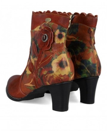 Botines floreados Laura Vita Elcodieo 55