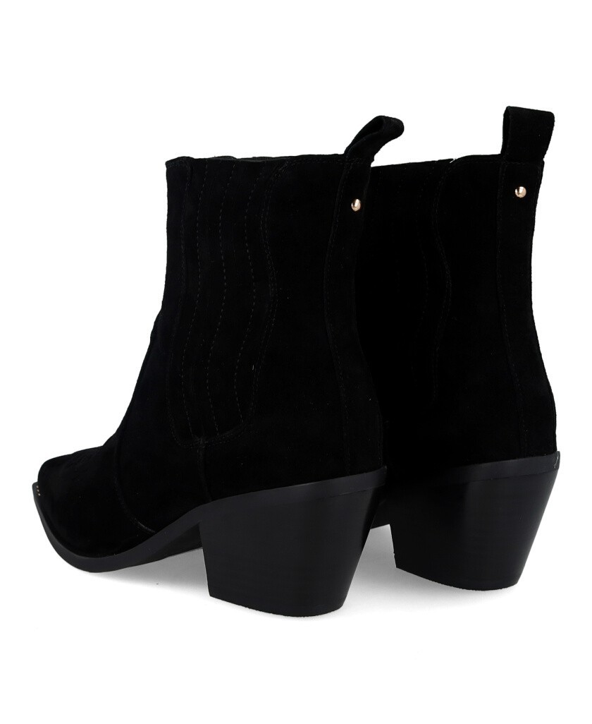 Botines negros cowboy Noa Harmon 1037P