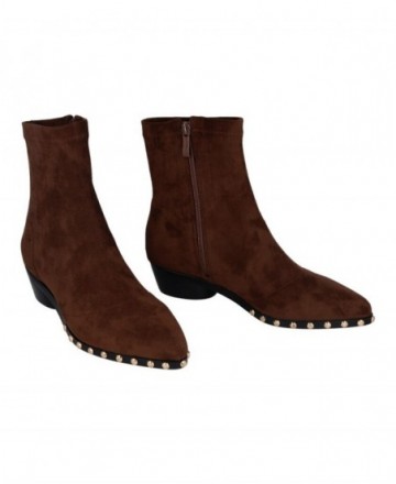 Botines marrones de antelina Noa Harmon 10448