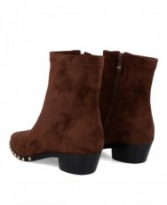 Botines marrones de antelina Noa Harmon 10448