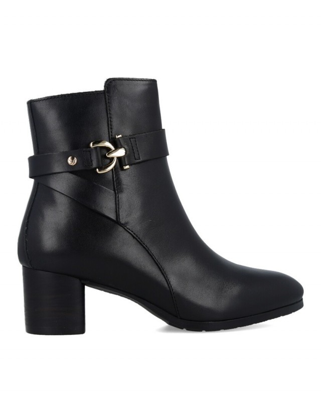 Pikolinos Calafat W1Z-8914C1 black heeled ankle boots