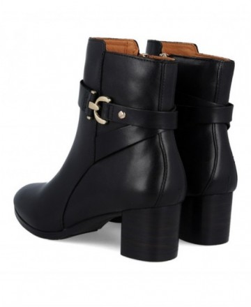 Botines negros de tacón Pikolinos Calafat W1Z-8914C1