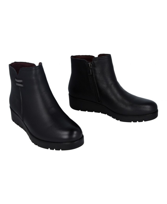 Botines cuña ligera Happy Monk Carmina 016