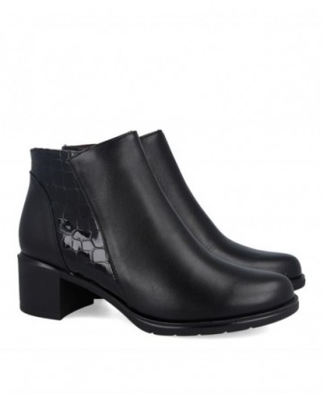 Botines clásicos de tacón Pitillos 11624