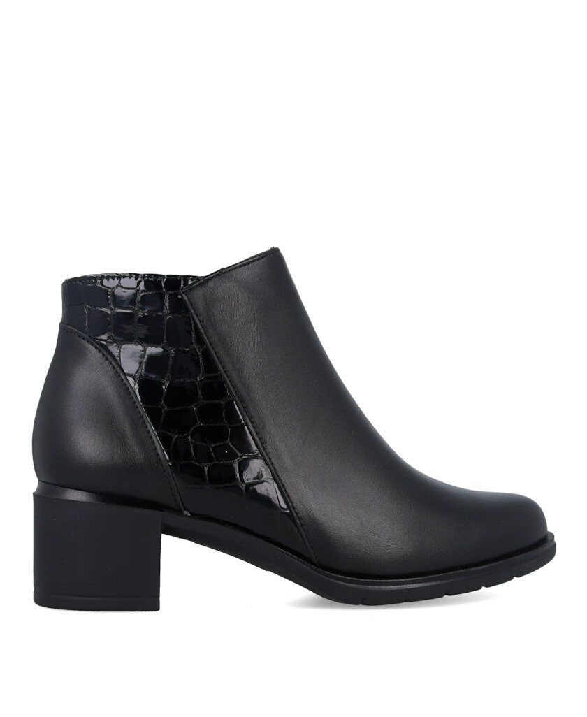 Classic heeled ankle boots, Skinny 11624