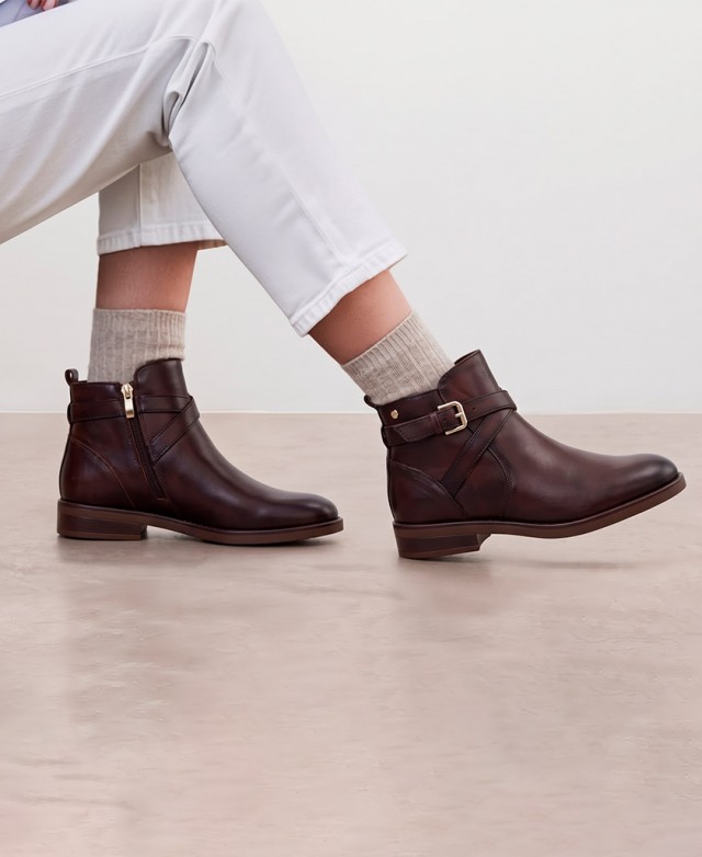 Botines de piel Pikolinos Puertollano W3C-8869