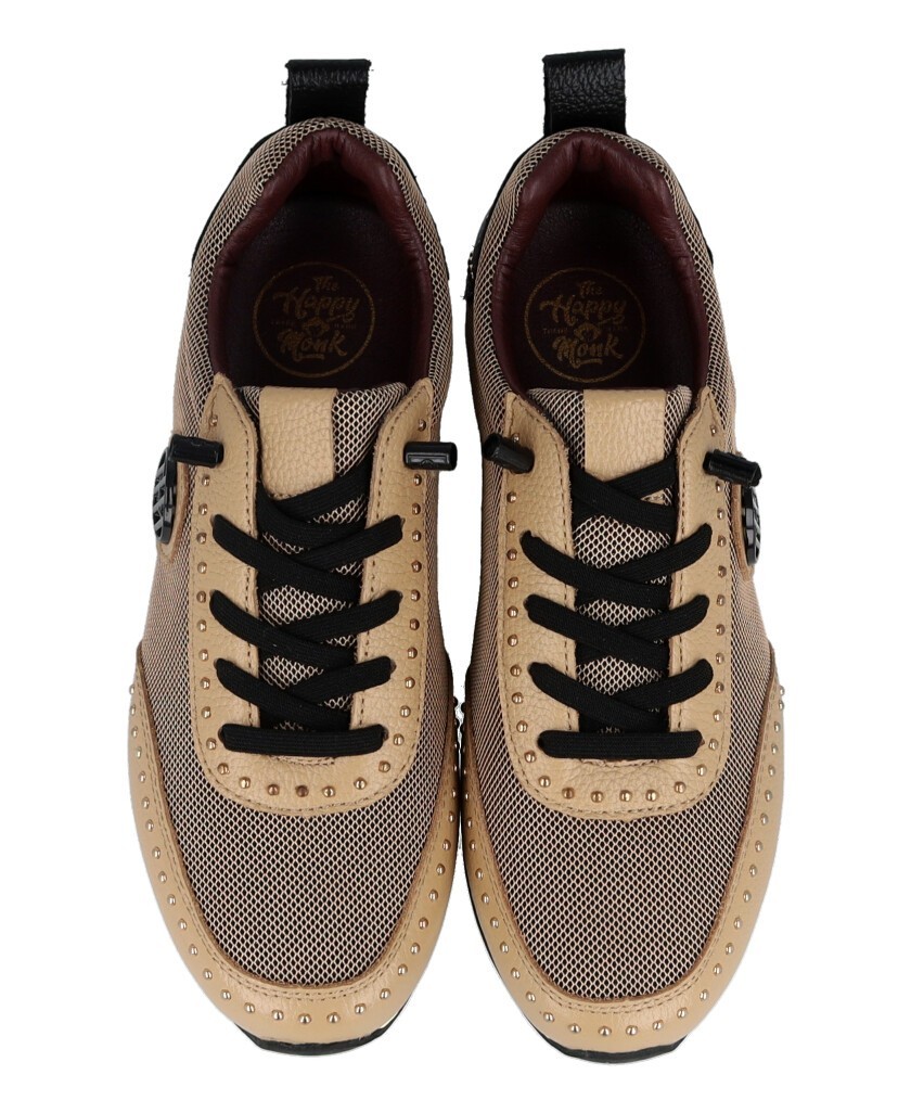 Deportivas beige Happy Monk Vanity 010