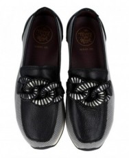 Happy Monk Vanity 011 chain-link loafers