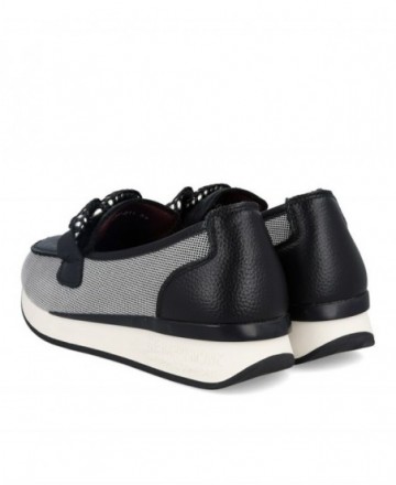 Happy Monk Vanity 011 chain-link loafers
