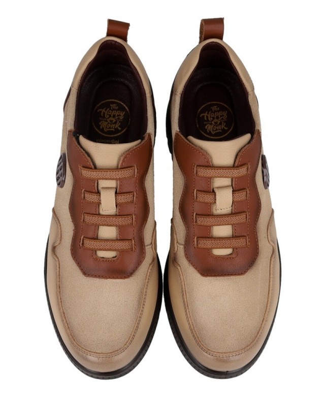 Happy Monk Granada 003 casual wedge shoes