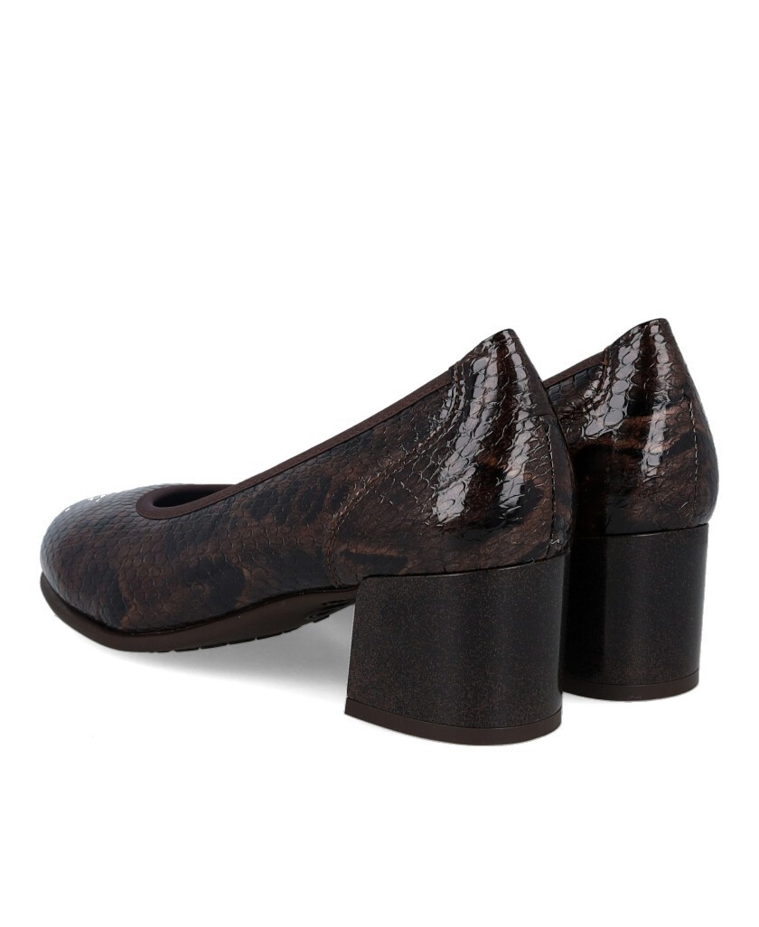 Zapato de salón con ribete elástico Pitillos 11640