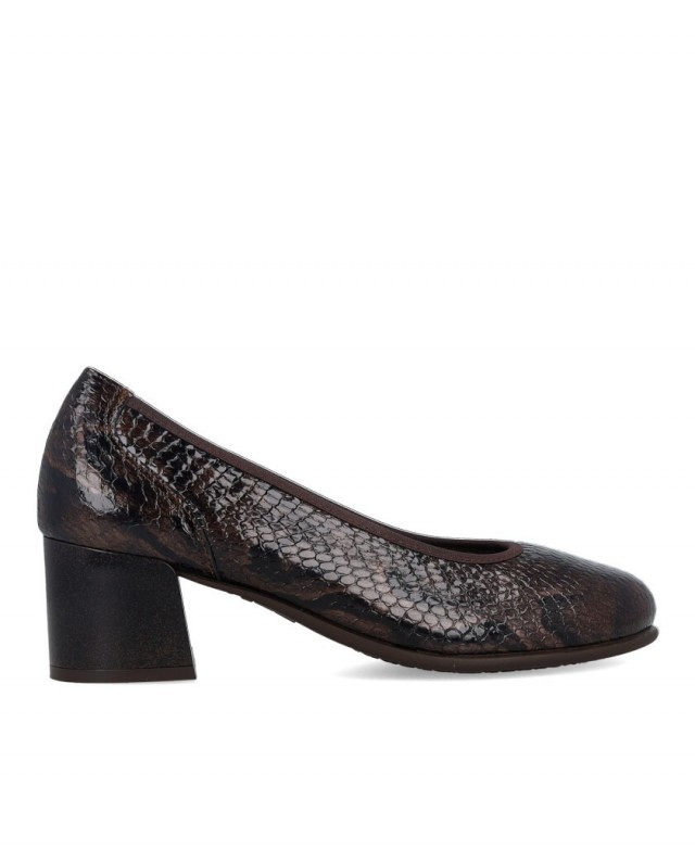 Zapato de salón con ribete elástico Pitillos 11640