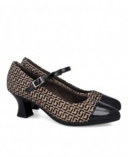 Fancy Mary Jane shoes, skinny fit 11684