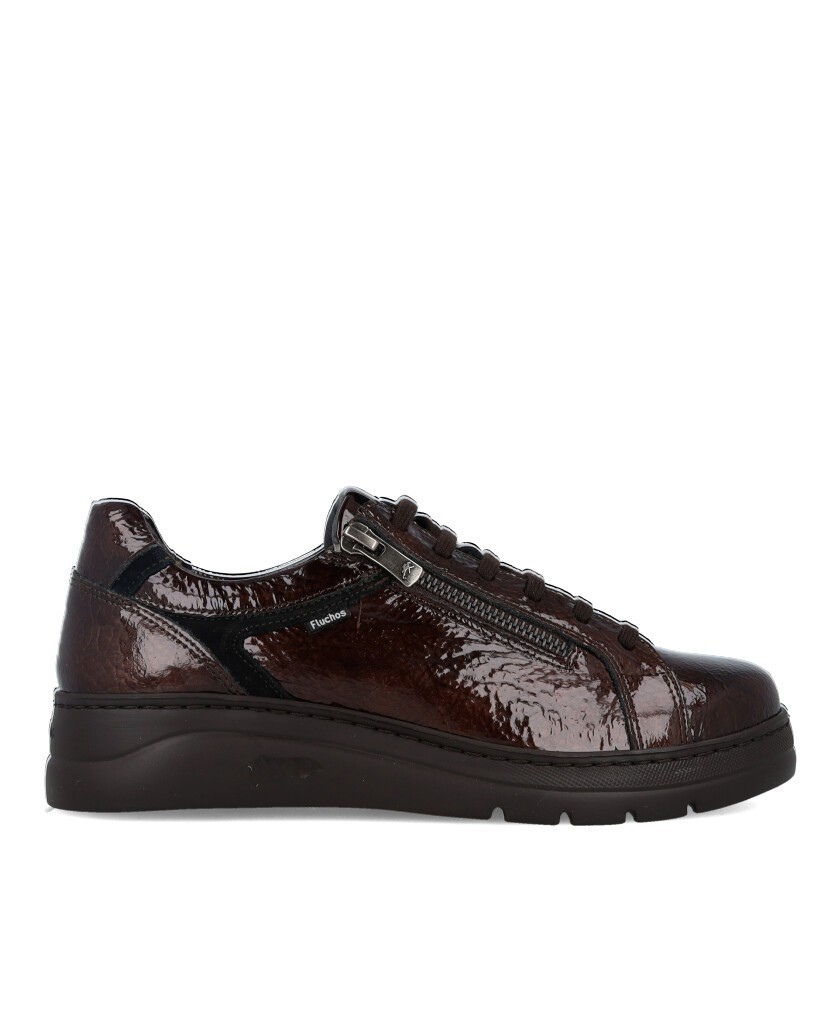Fluchos Pompas F1666 sports-style trainers with a zip