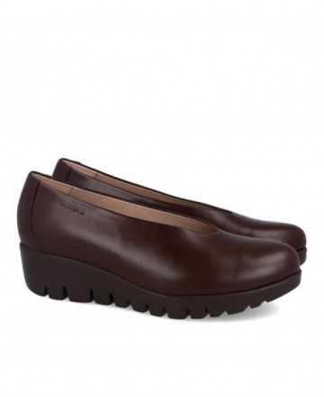 Wonders C-33100 lightweight wedge ballet flats
