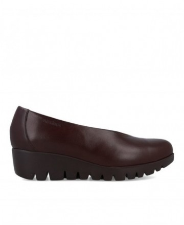 Wonders C-33100 lightweight wedge ballet flats