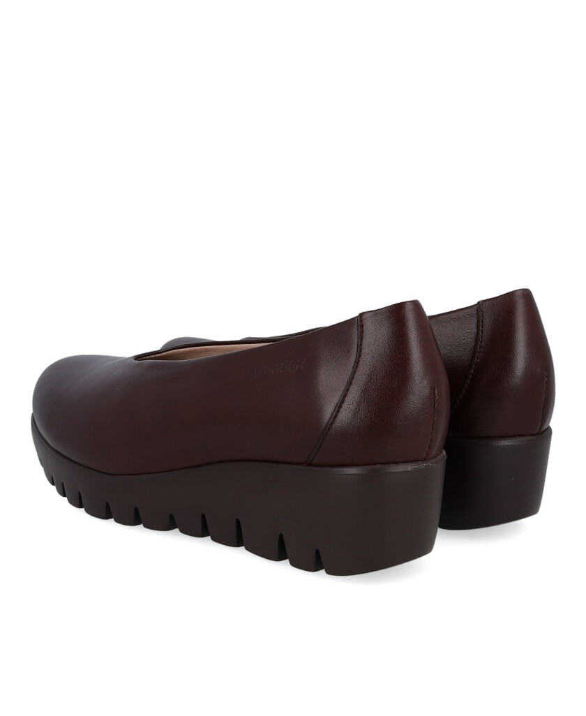 Wonders C-33100 lightweight wedge ballet flats