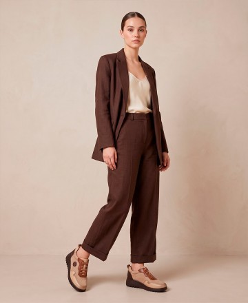Zapatos casual con cuña Happy Monk Granada 003